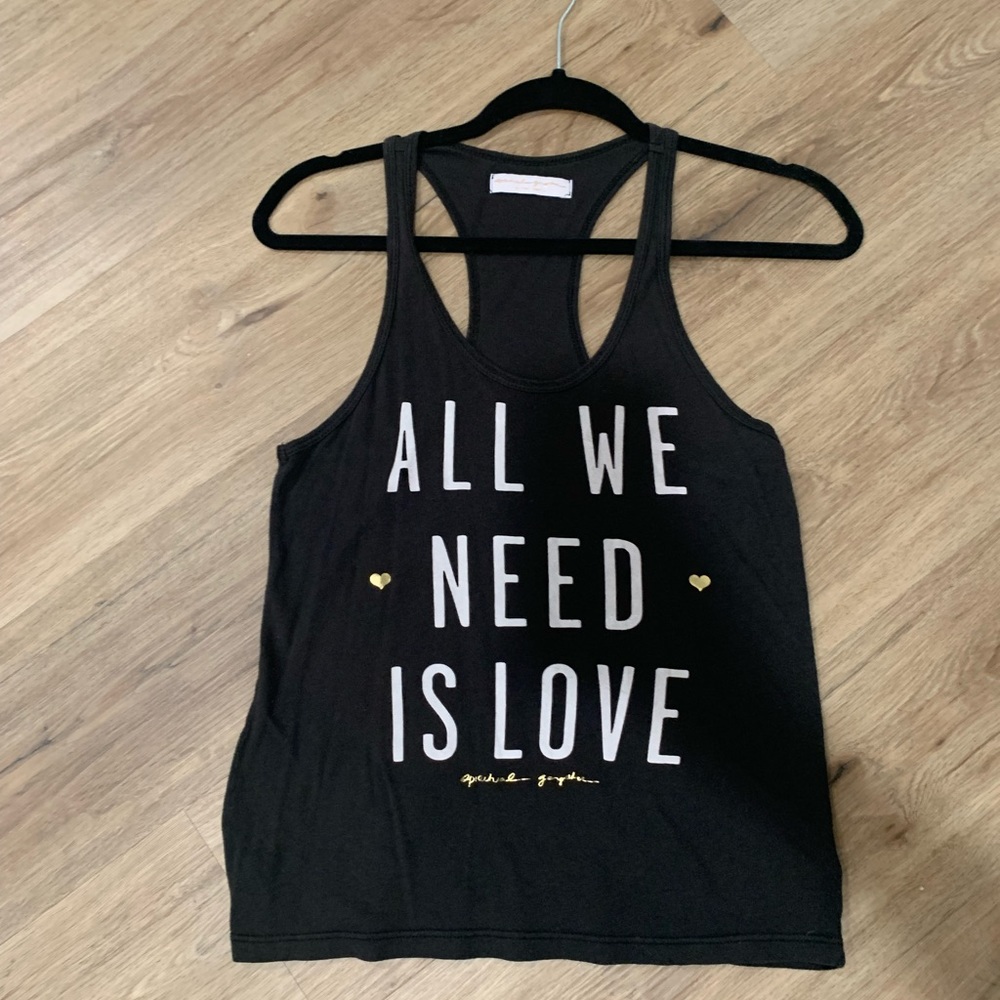 SPIRITUAL GANGSTER Black Muscle Tank